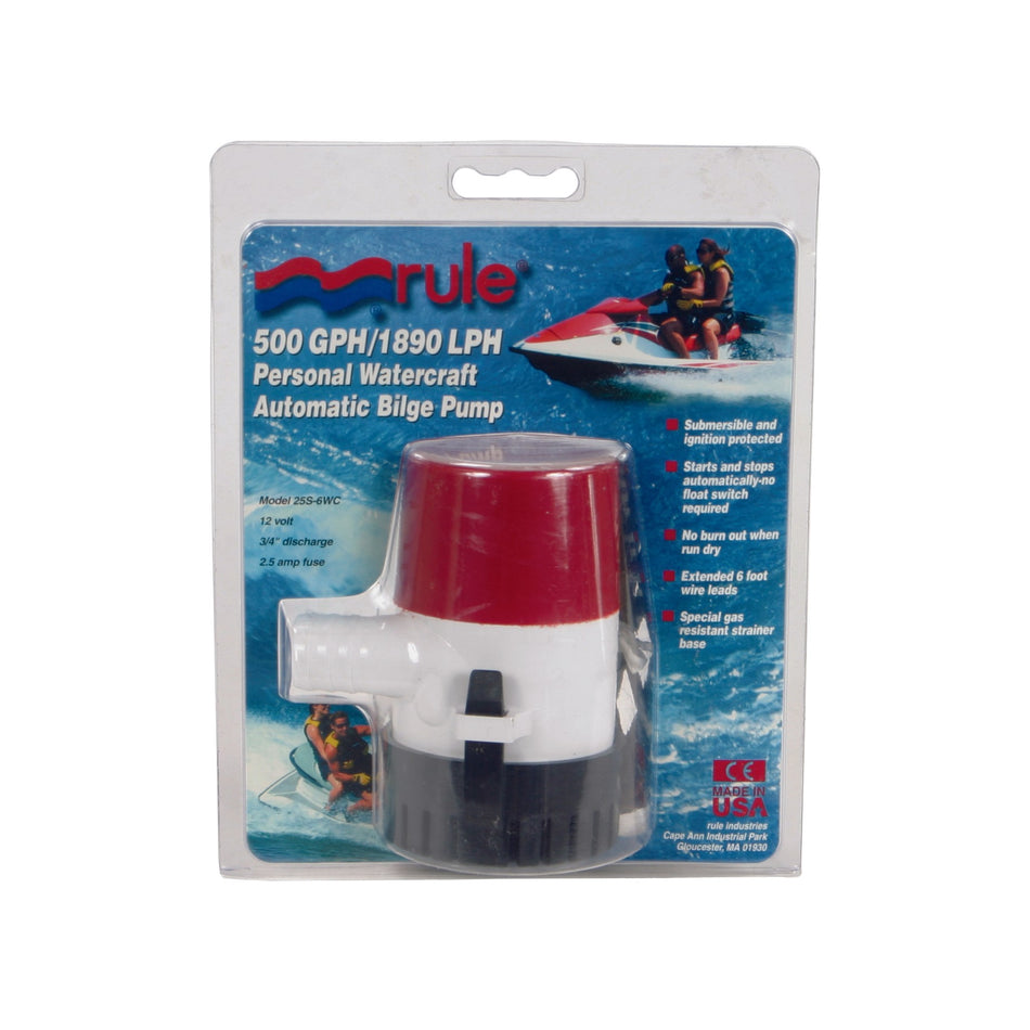 AUTOMATIC BILGE PUMP 500 GPH - 23-0211