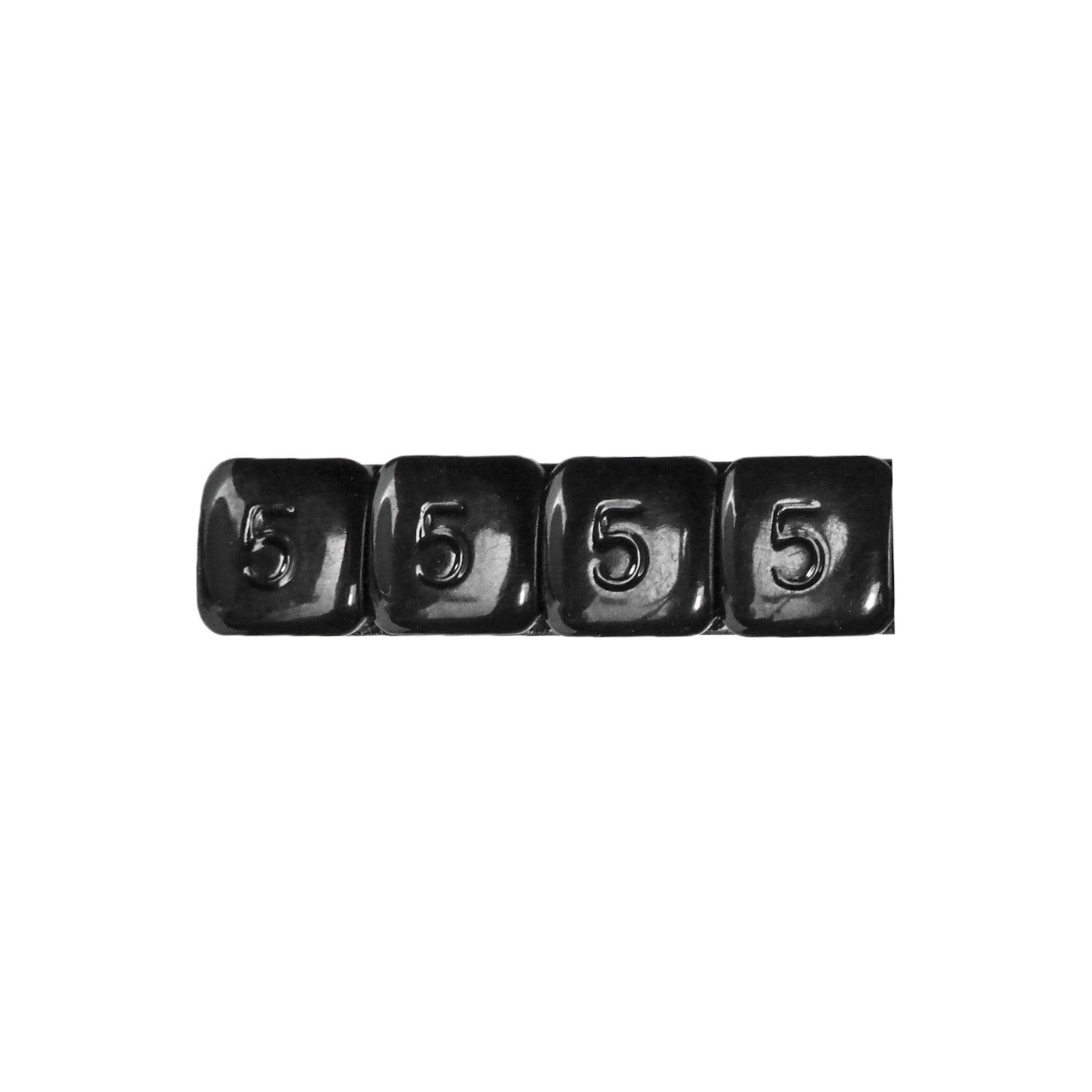 WHEEL WEIGHTS 5 GRAM BLACK 360 PIECE/BOX - 232-3493