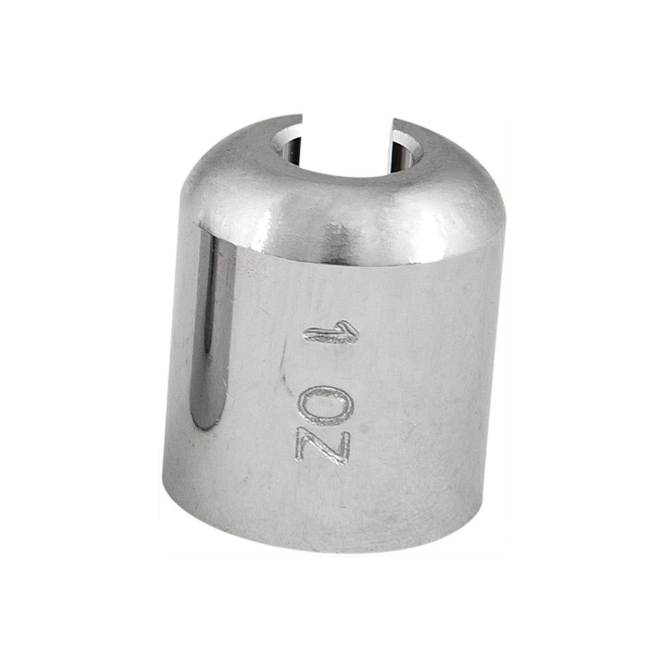 SPOKED WHEEL WEIGHTS CHROME 1 OZ 10/PK - 232-7094