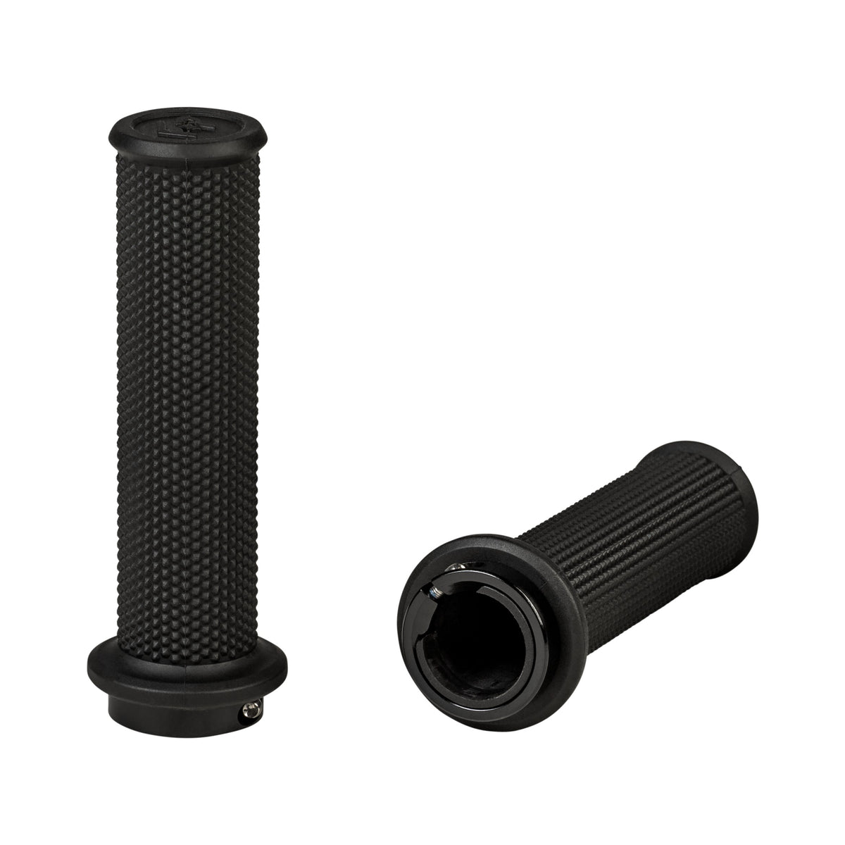 CONTROL ATV LOCK-ON GRIPS BLACK NO WAFFLE - 24-0209