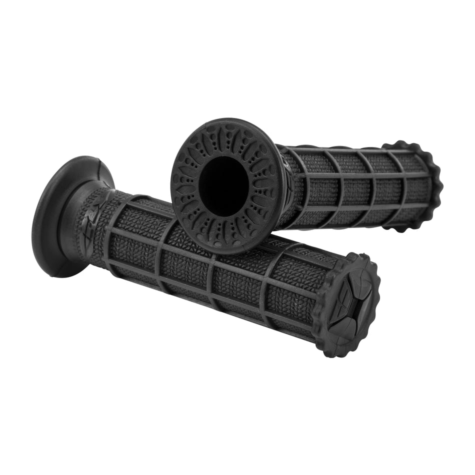 CONTROL ATV/BMX/PWC/SNOW GRIPS BLACK FULL WAFFLE - 24-3048
