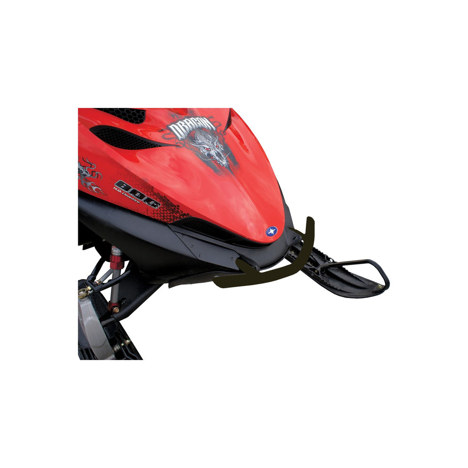 BUMPER FRT POL IQ BLK - 241-04007B