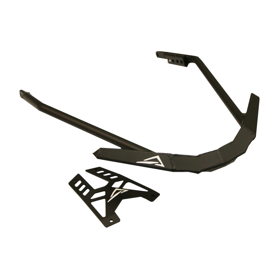SKINZ BUMPER FRONT POL AXYS BK WITH SUPPORT S/M - 241-04012FB