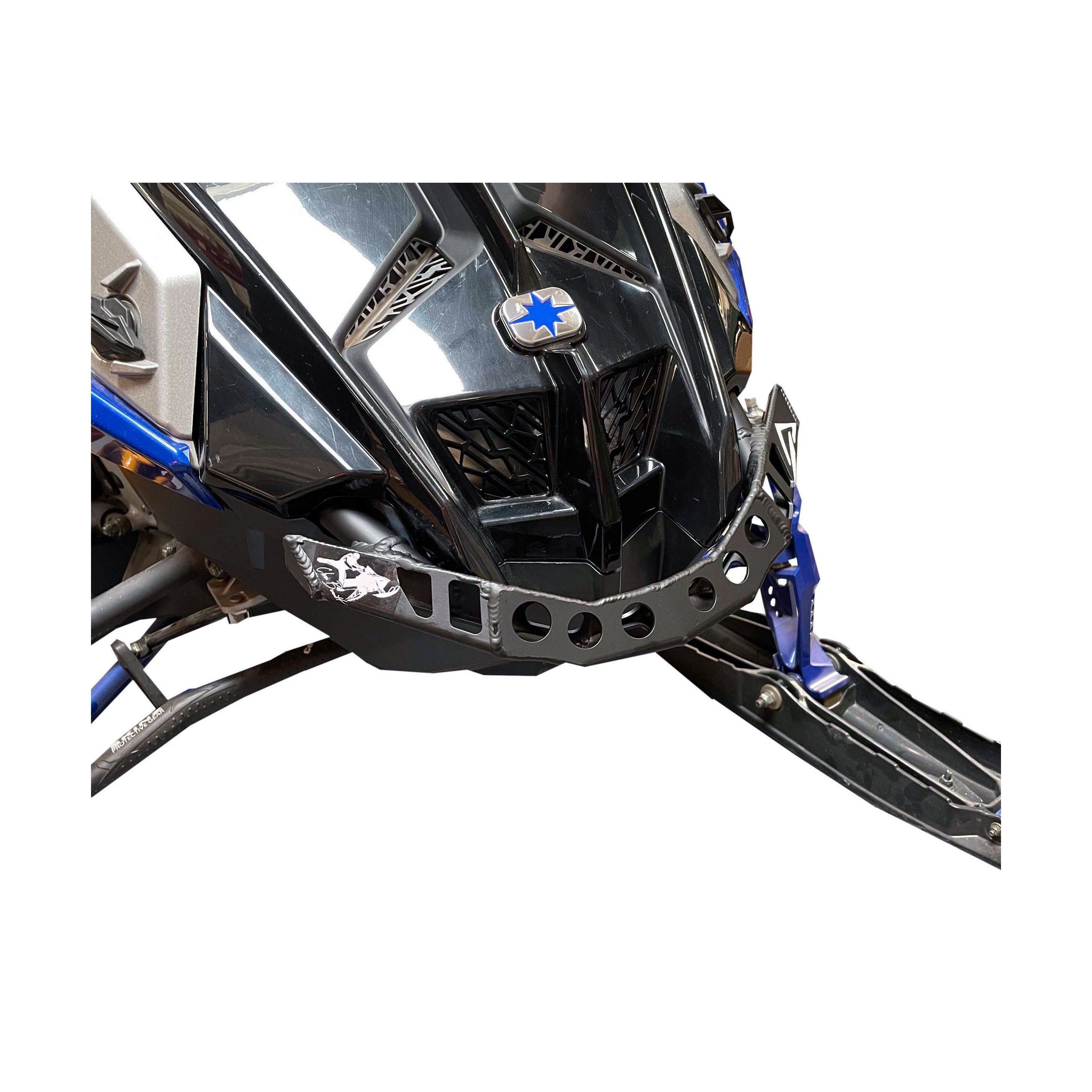 BURANDT LW FRONT BUMPER FLAT BLACK POL - 241-04013CBB