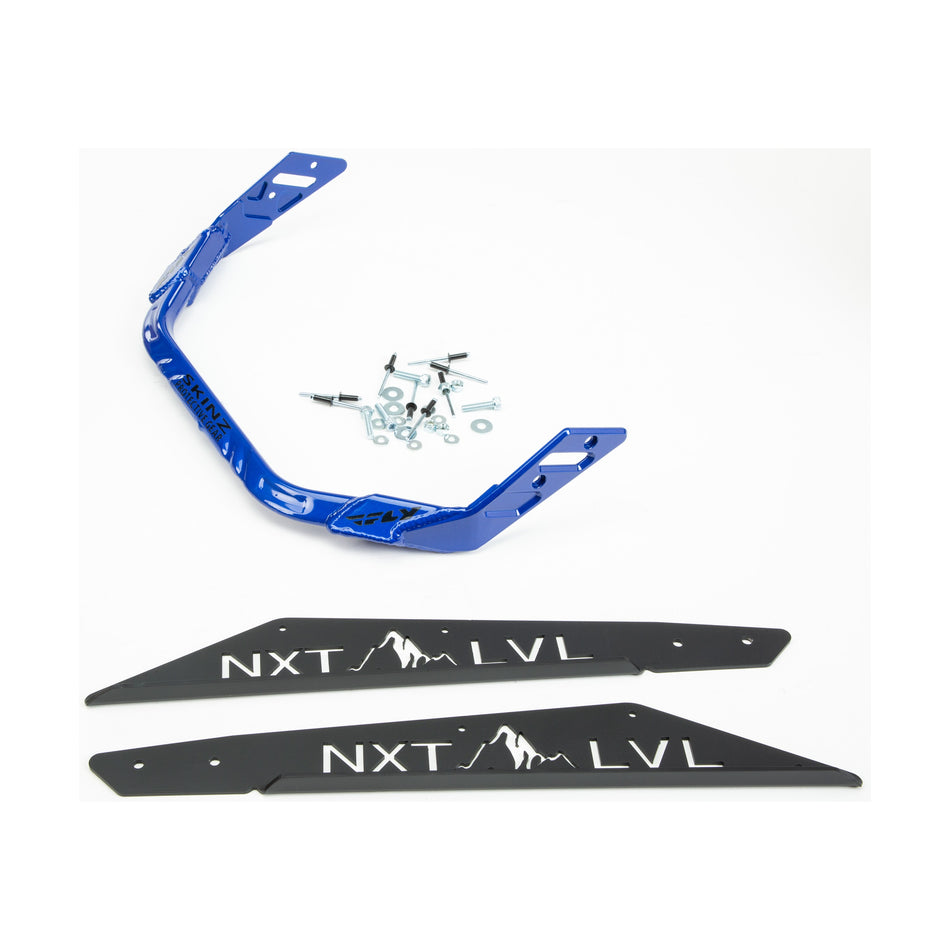 NXT LVL REAR BUMPER BLACK/BLUE POL - 241-04046NLBPB
