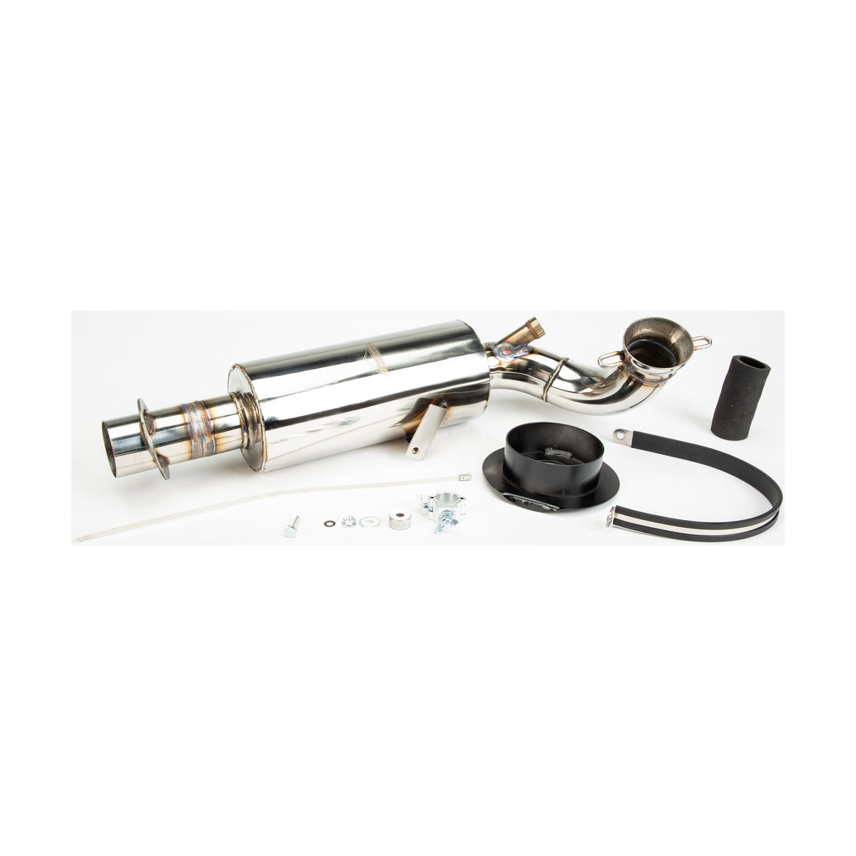 LIGHTWEIGHT MUFFLER CARBON POL - 241-21632CFS