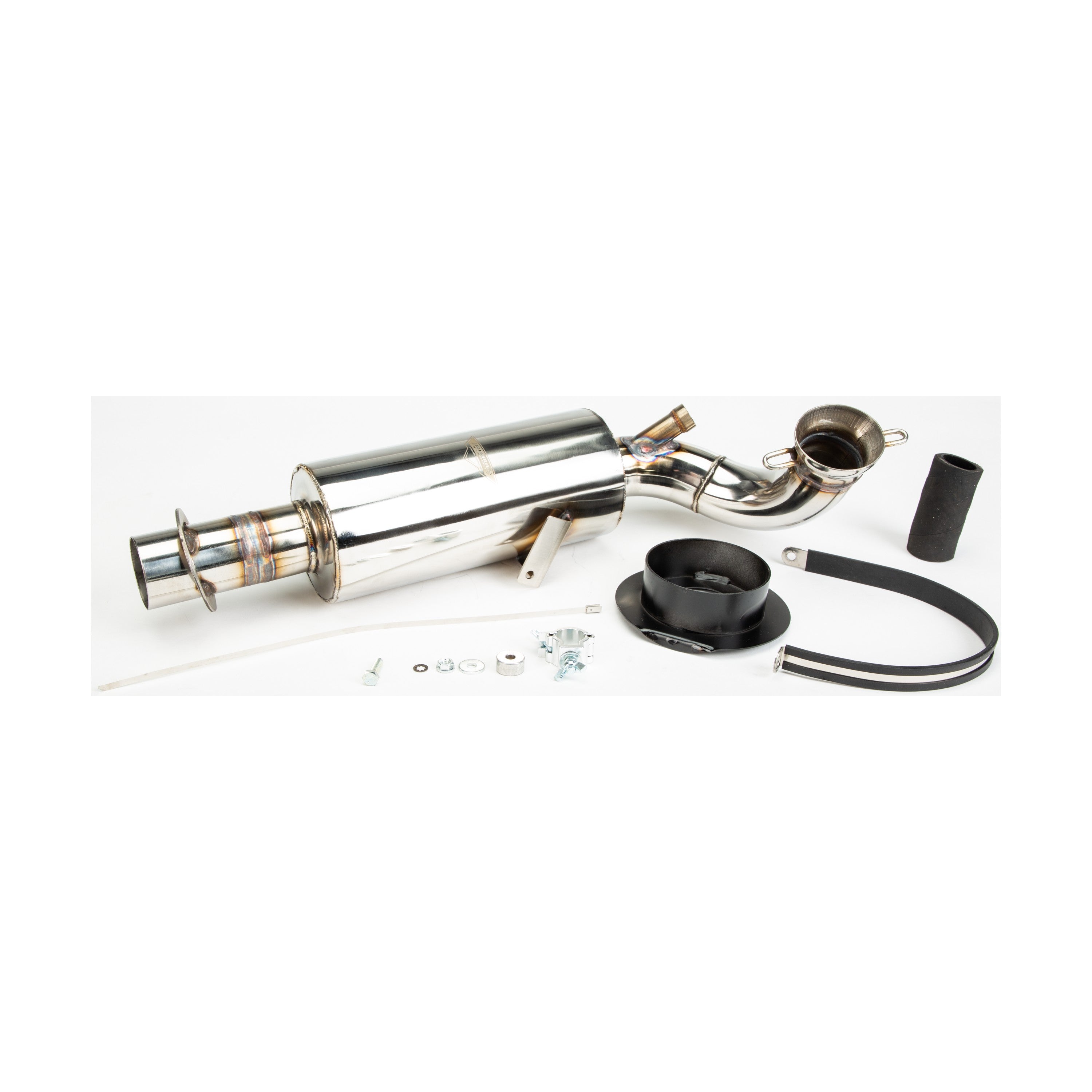 LIGHTWEIGHT MUFFLER CARBON POL - 241-21632CFS