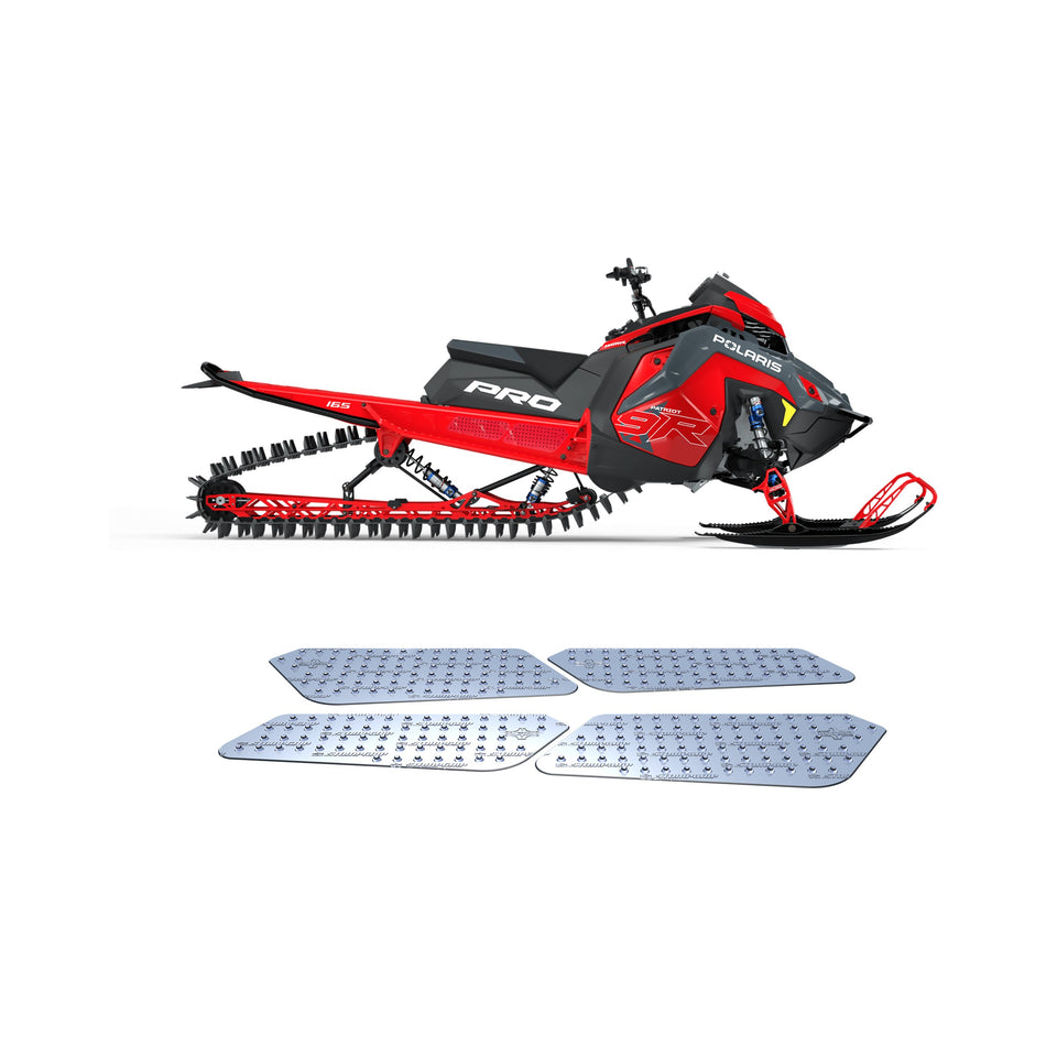 STOMPGRIP TUNNEL KIT S/M CLEAR SUPER VOLCANO - 241-79120SV-1