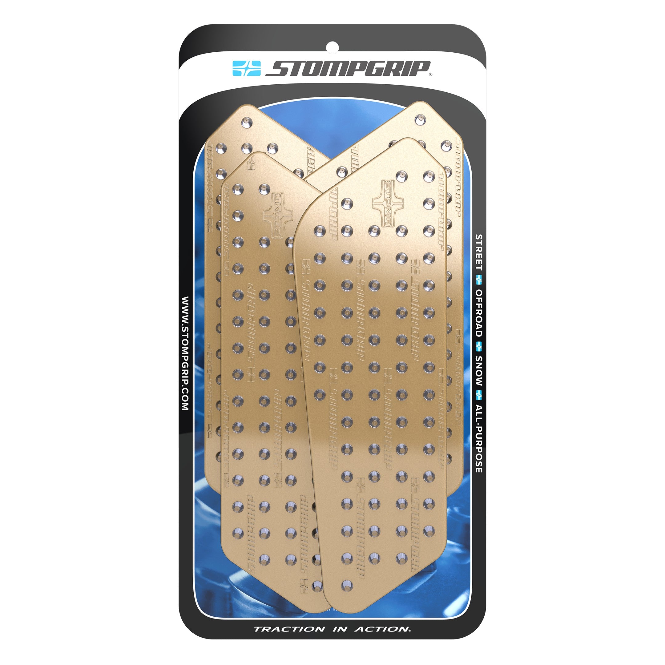 STOMPGRIP TUNNEL KIT S/M CLEAR SUPER VOLCANO - 241-79120SV