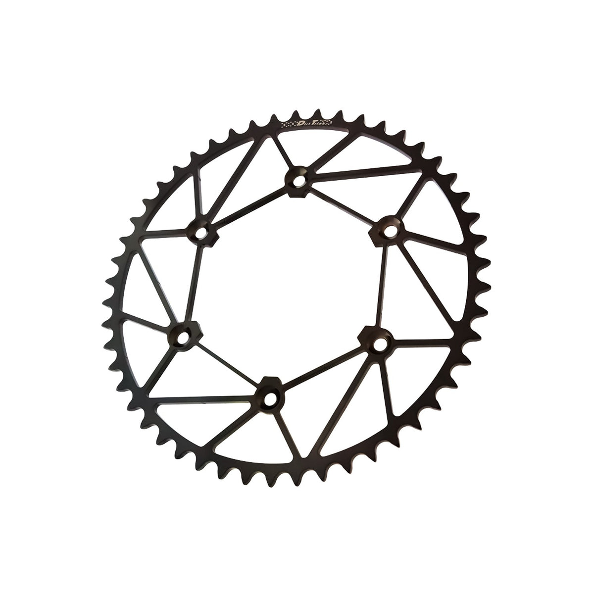REAR SPROCKET CHROMOLY STL/ZIR 48T-520 BLK YAM - 254-160148B