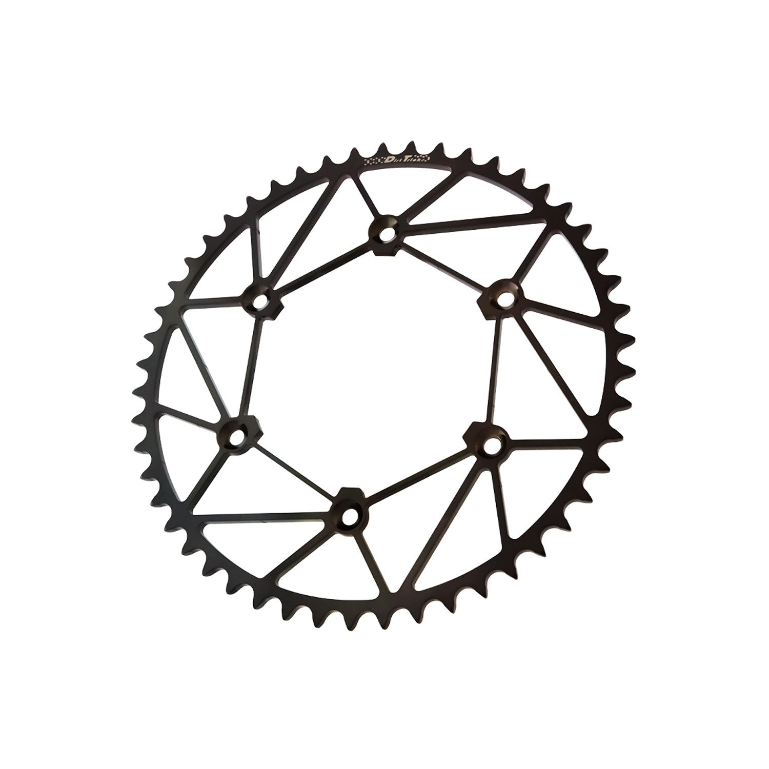 REAR SPROCKET CHROMOLY STL/ZIR 48T-520 BLK YAM - 254-160148B