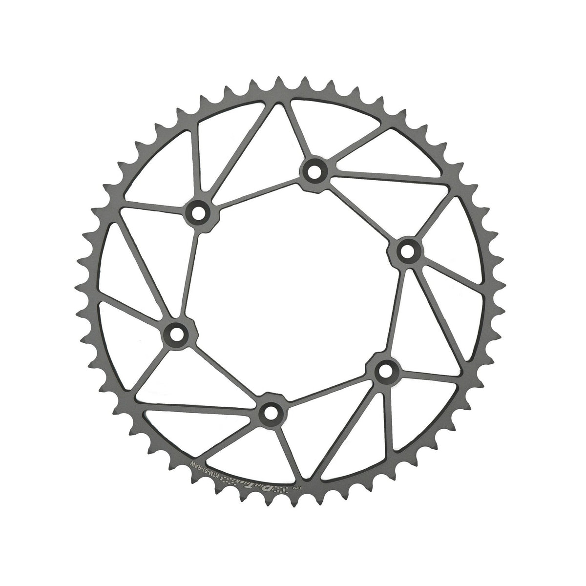 REAR  SPROCKET  CHROMOLY 52T-520 RAW YAM - 254-160152W