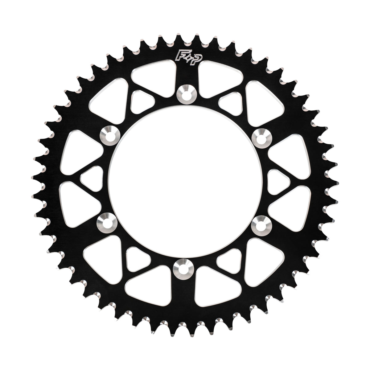 REAR SPROCKET ALUMINUM 52T-520 BLK HON - 257-122552BK