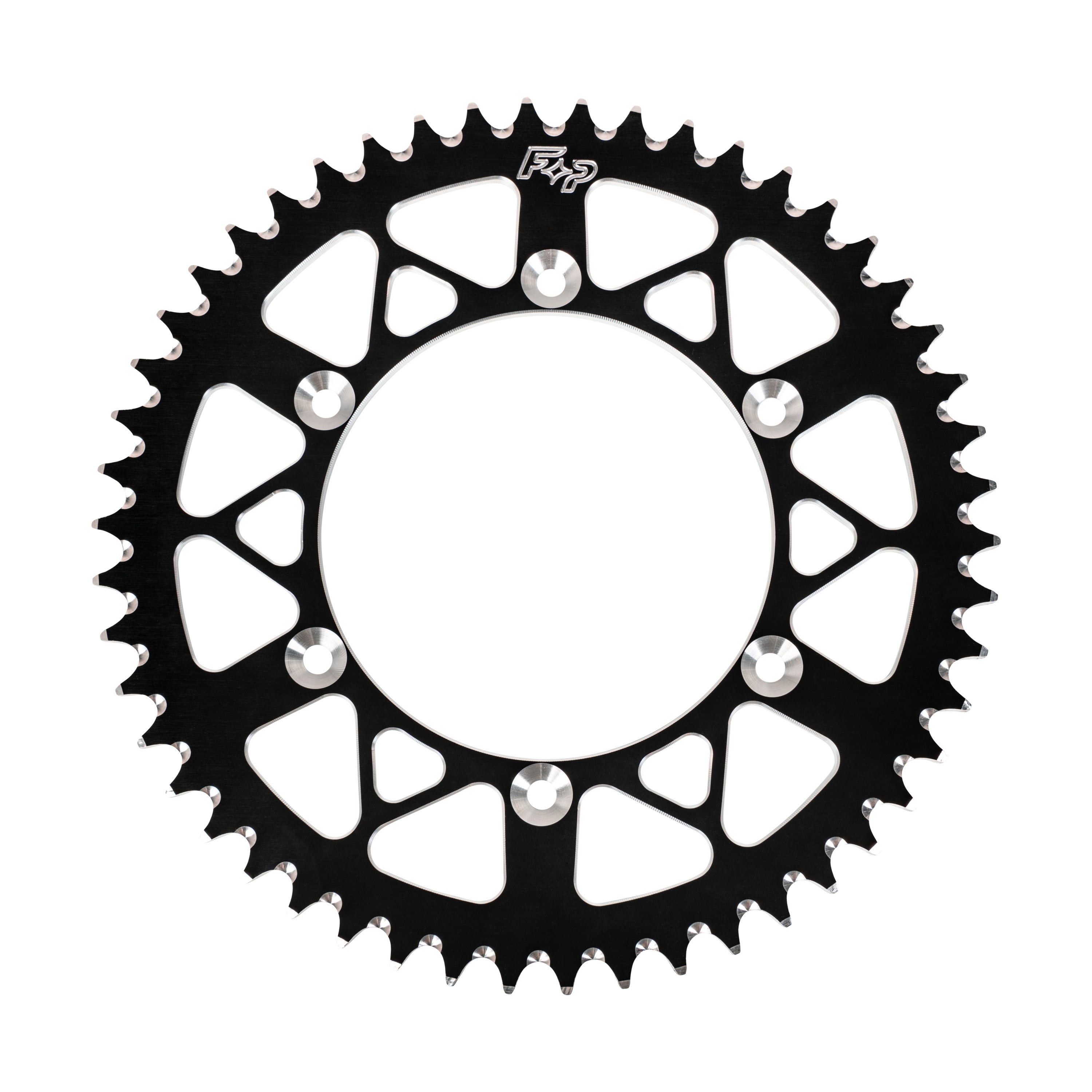 REAR SPROCKET ALUMINUM 52T-520 BLK HON - 257-122552BK