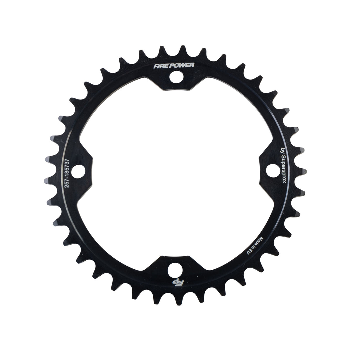REAR SPROCKET STEEL 37T BLK - 257-185737
