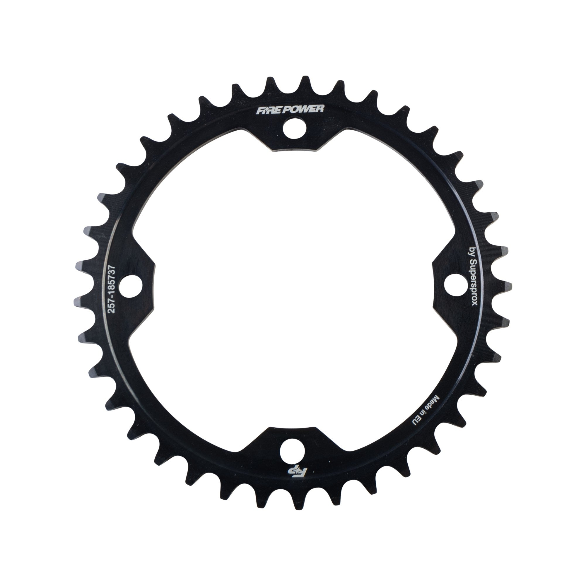 REAR SPROCKET STEEL 37T BLK - 257-185737