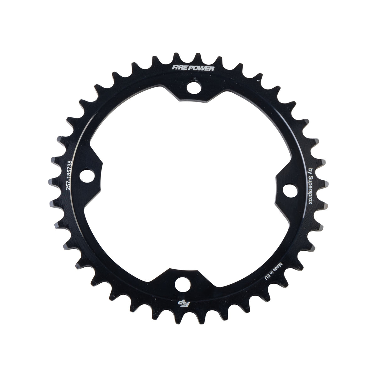 REAR SPROCKET STEEL 38T BLK - 257-185738