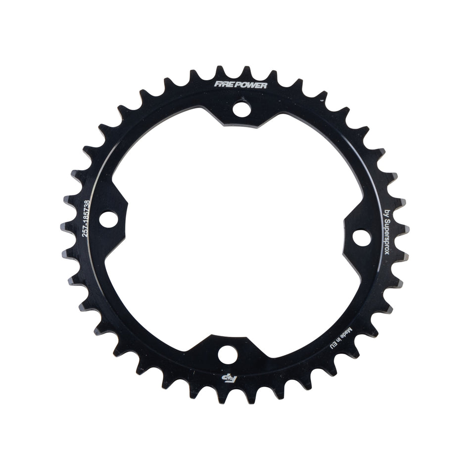 REAR SPROCKET STEEL 38T BLK - 257-185738
