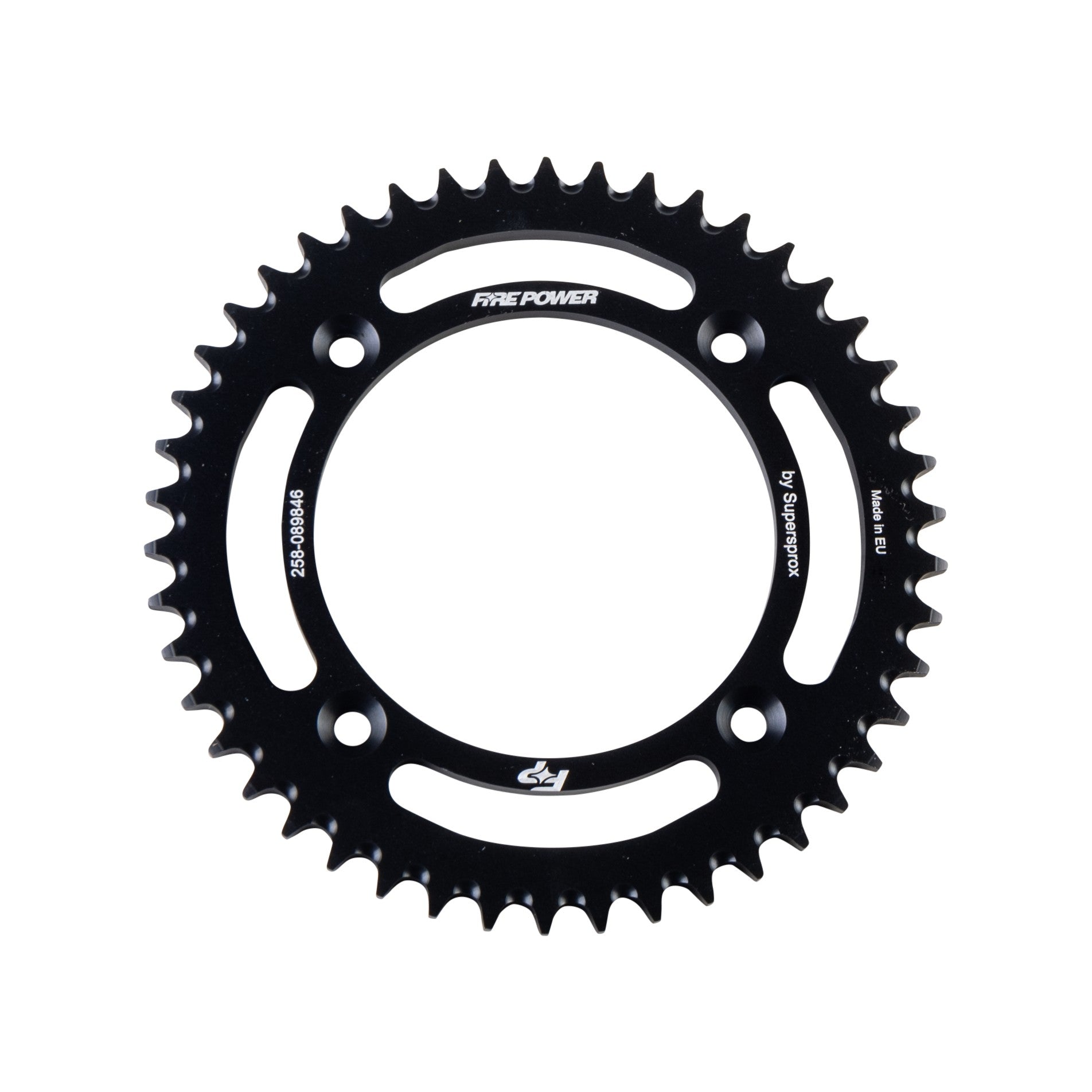 REAR SPROCKET ALUMINUM 46T BLK - 258-089846
