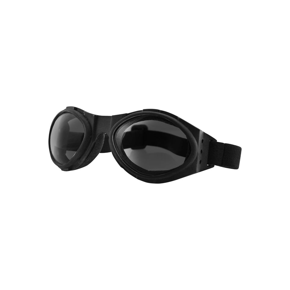 BUGEYE SUNGLASSES BLACK W/SMOKE REFLECTIVE LENS - 26-4744