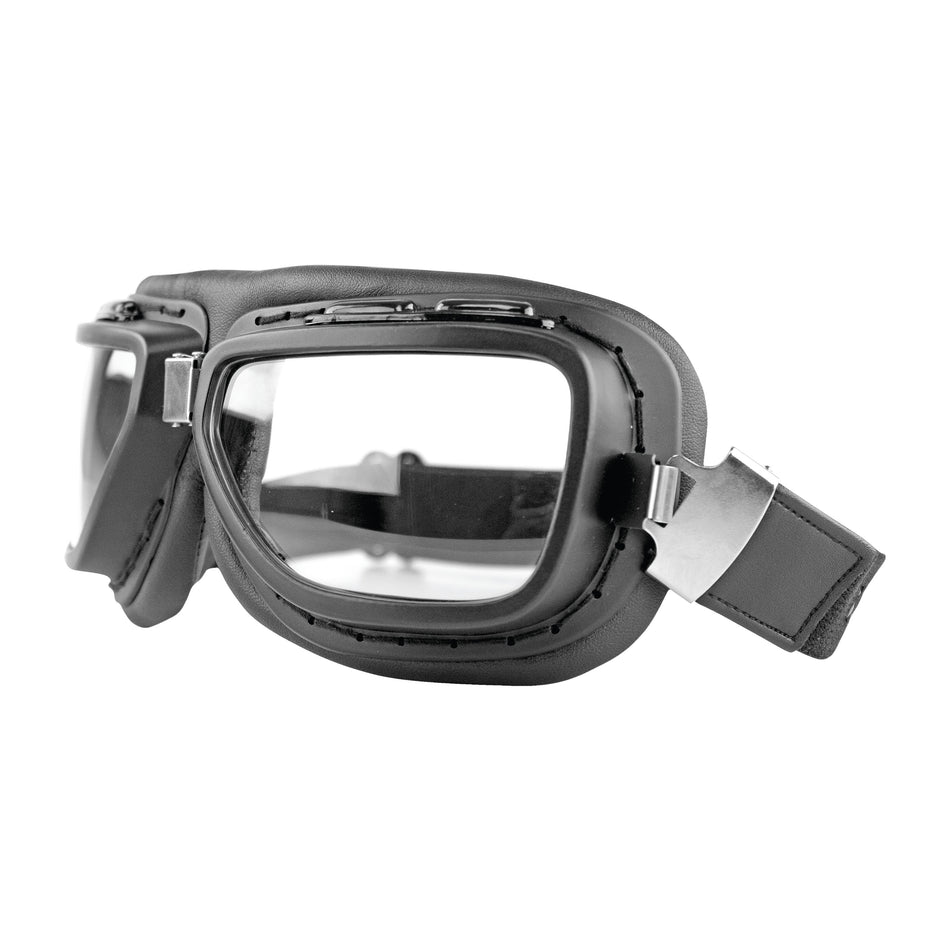 PILOT GOGGLES MATTE BLACK W/INTERCHANGEABLE LENSES - 26-5073-1