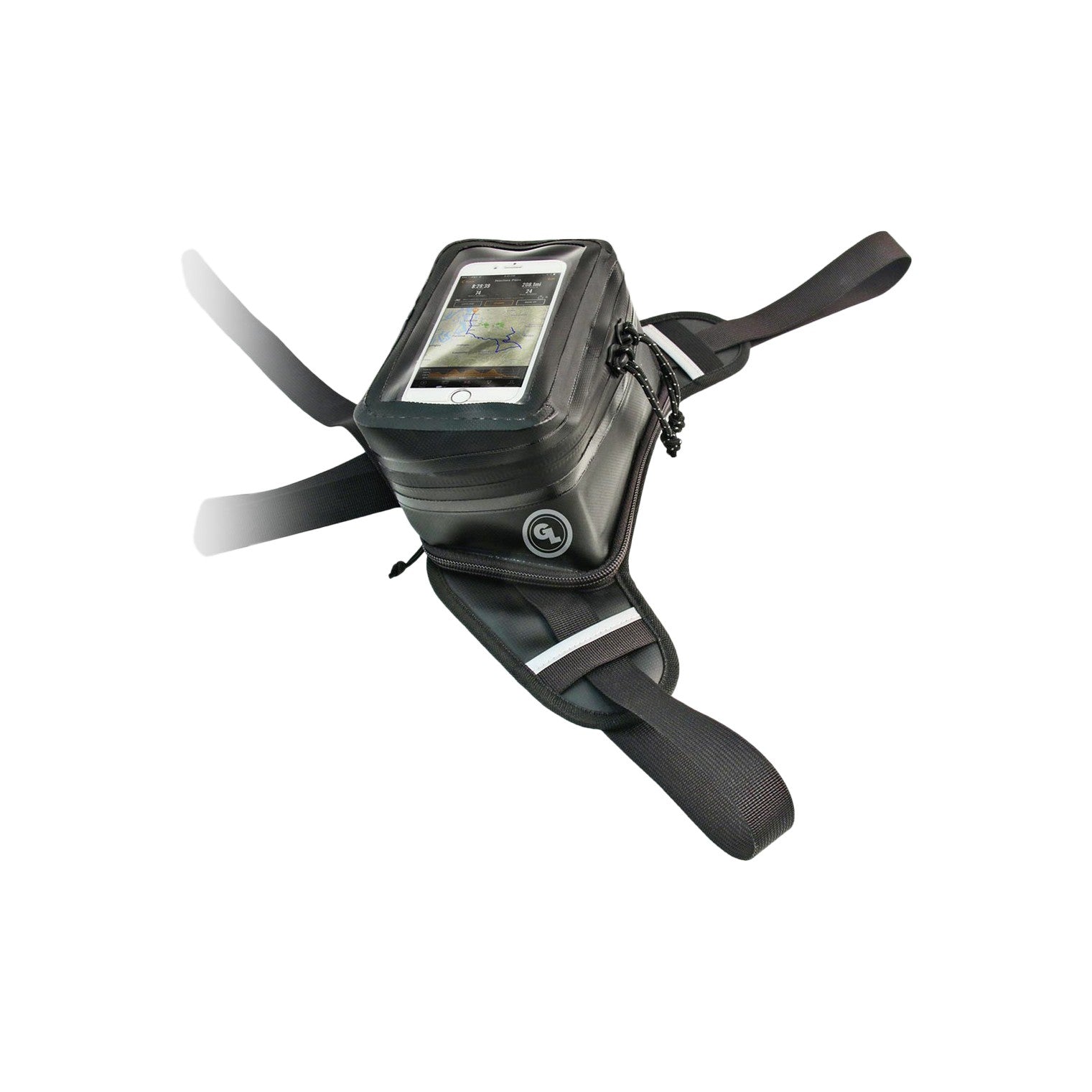 BUCKIN ROLL TANK BAG 1.5L BLACK - 269-0118-3