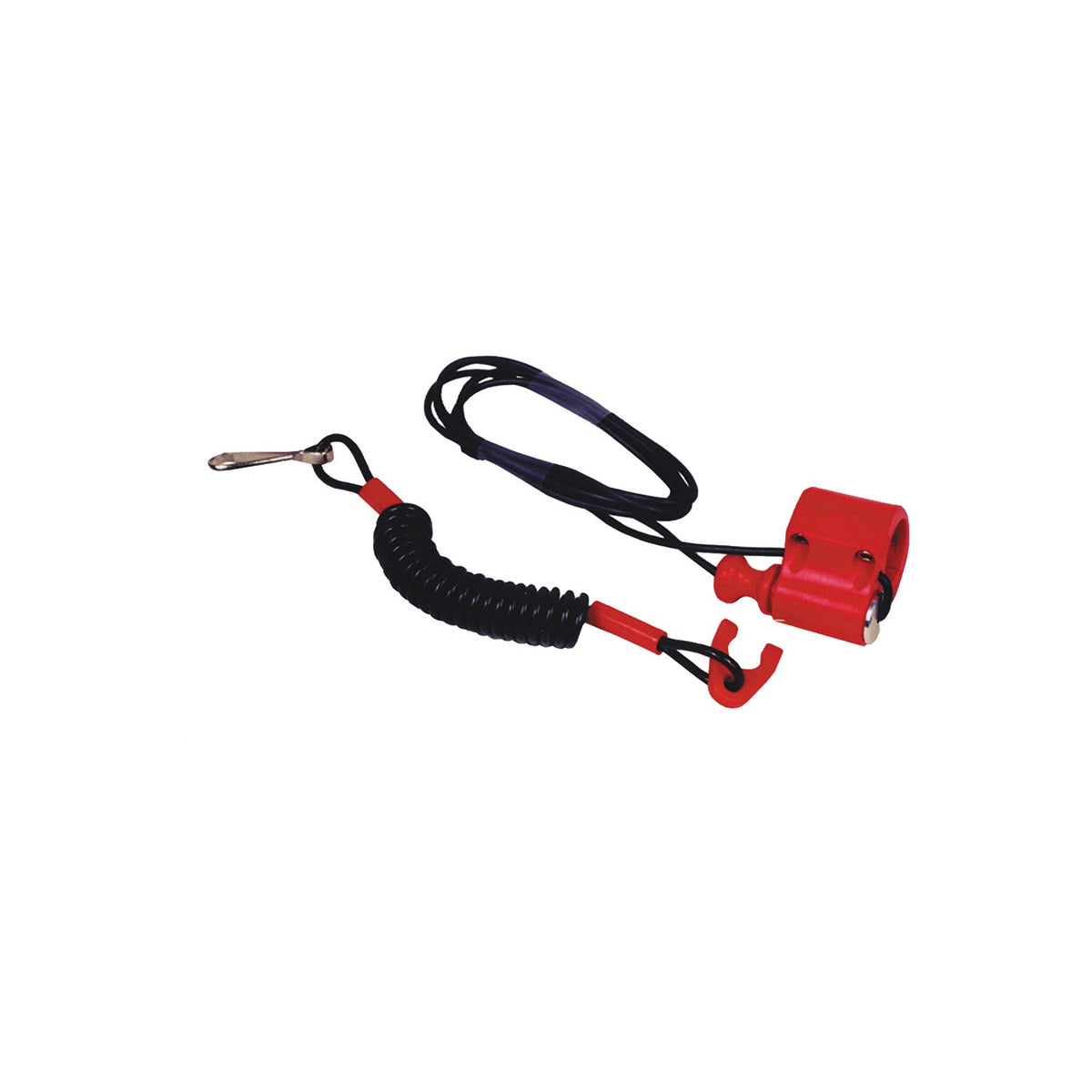 CLIP TYPE HANDLEBAR MOUNT TETHER SWITCH (BLACK) - 27-0100