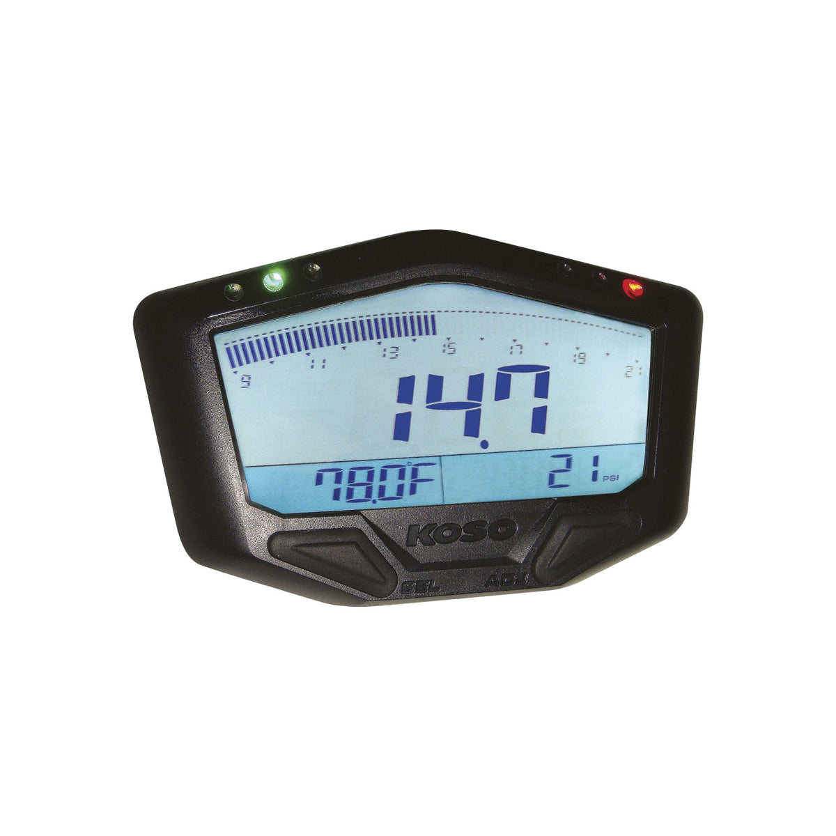 X-2 BOOST GAUGE W/ AIR/FUEL RATIO AND TEMPERATURE - 27-5757
