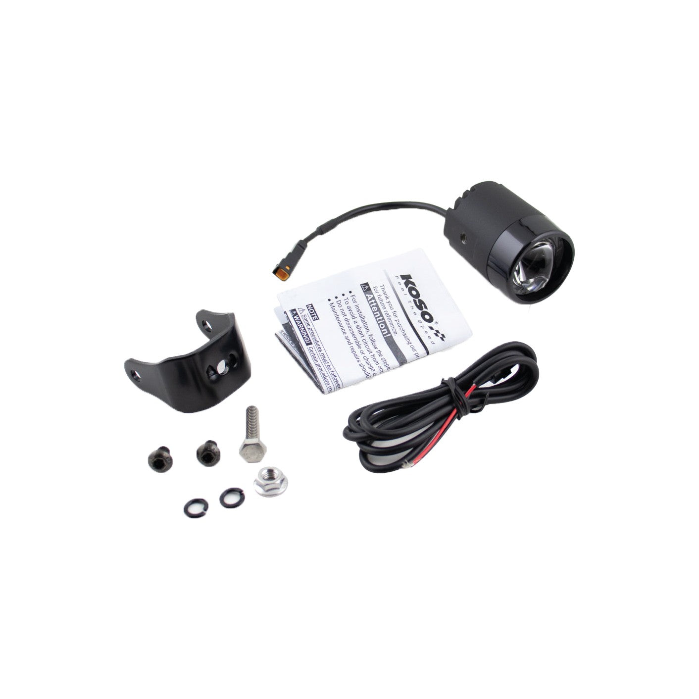MINI LED FOG LIGHT BLACK EACH - 27-5971-3