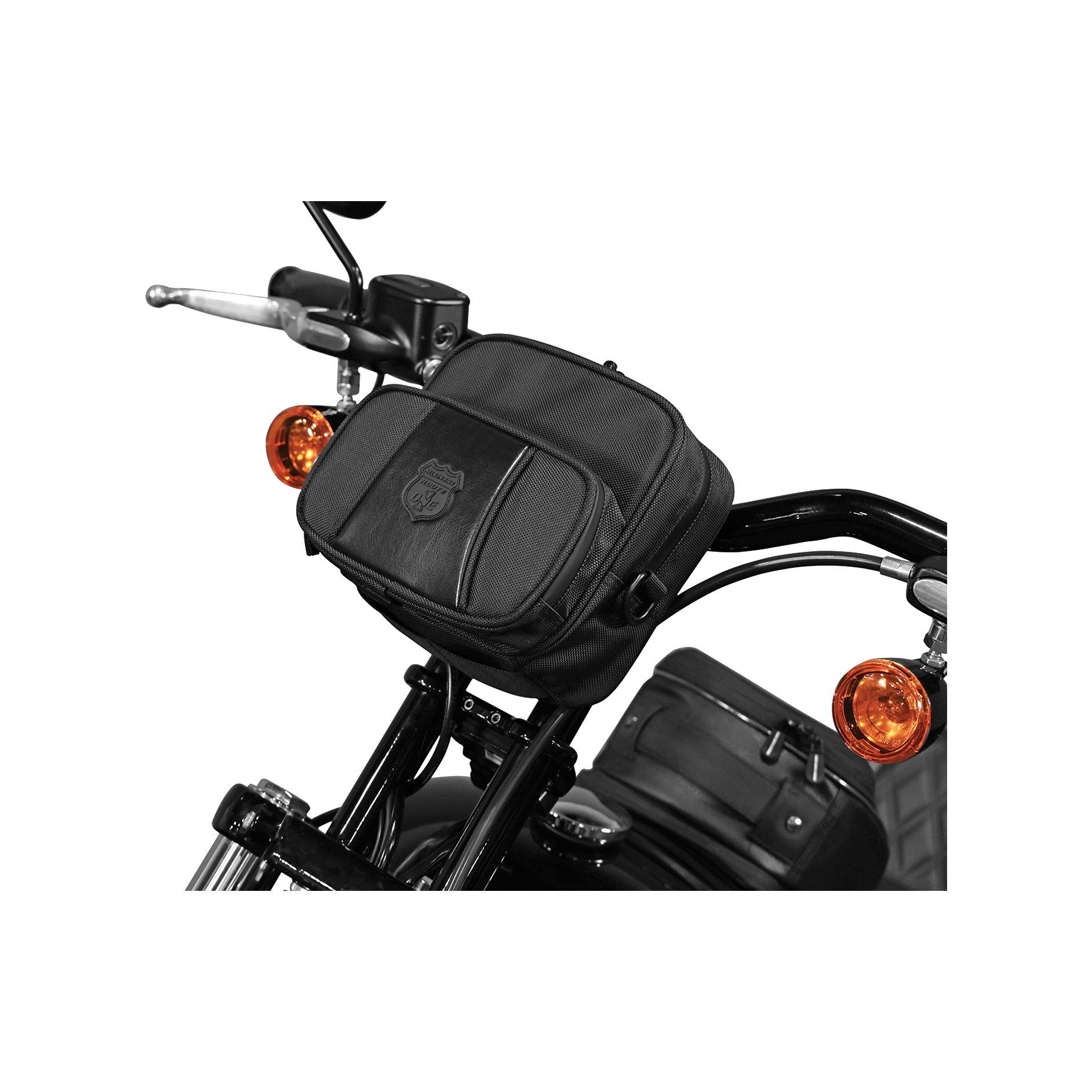ROUTE 1 HWY HANDLEBAR BAG 7L BLACK - 270-3132-5