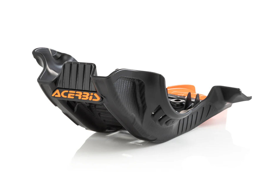ACERBIS SKID PLATE BLACK/ORANGE - 27916-85229