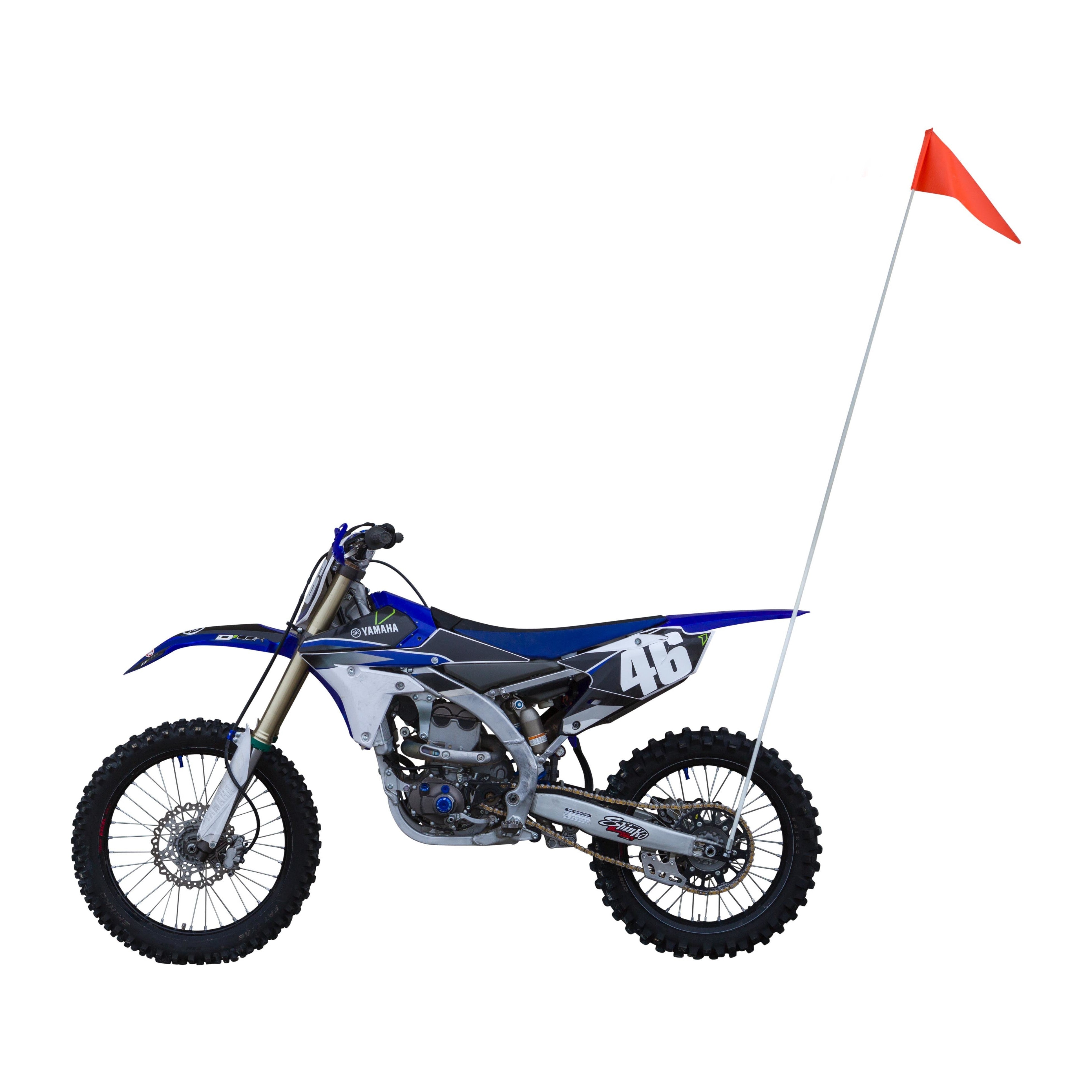 AXLE FLAG MOUNT BLACK - 28-0382-3