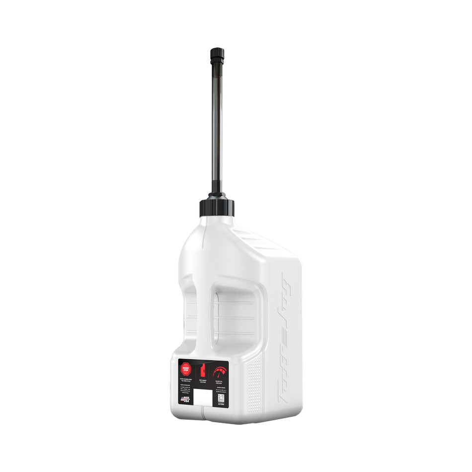 UTILITY CONTAINER WHITE W/ AUTOSTOP SPOUT 5 GAL - 28-1361