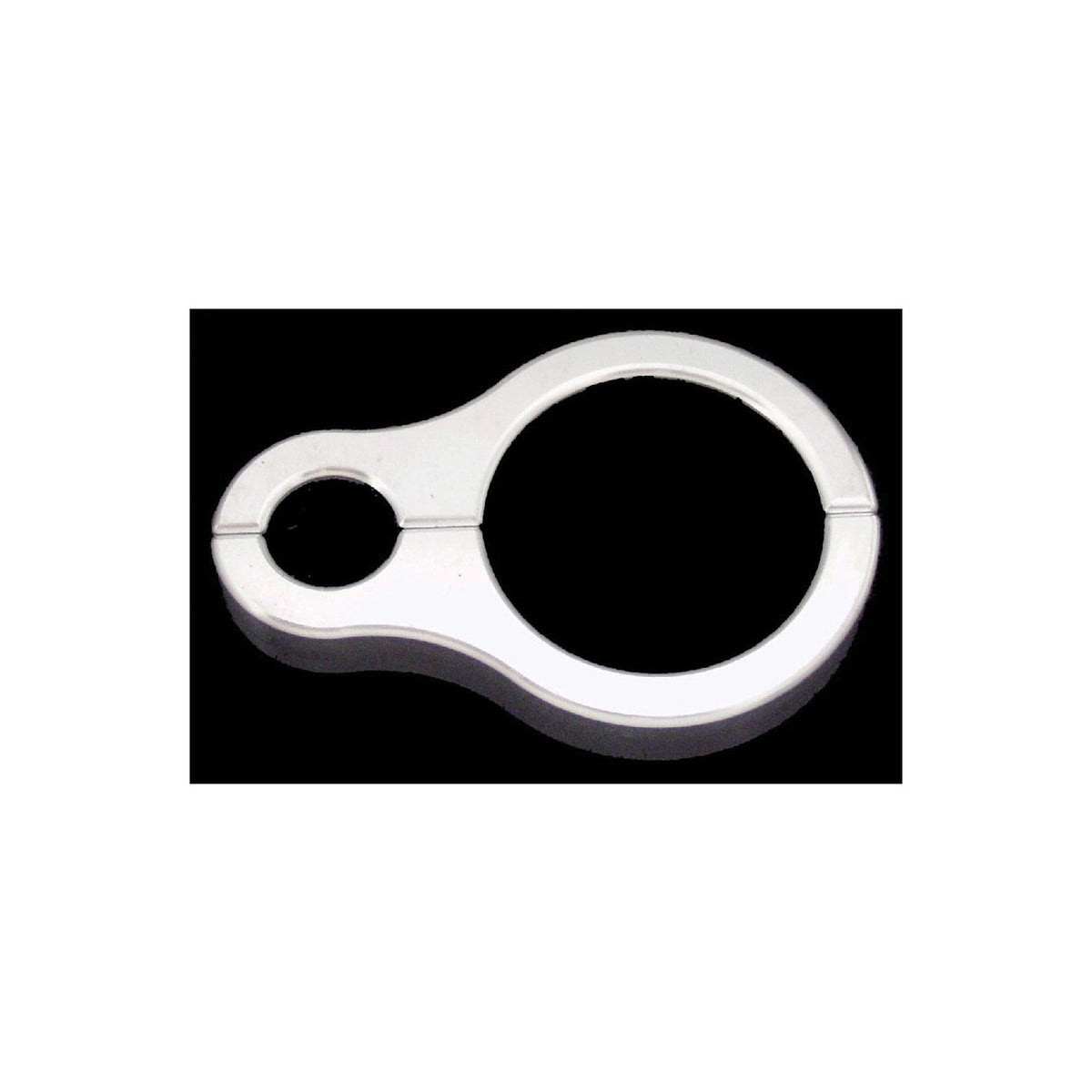 FLAG MOUNT HORIZONTAL SILVER 2" - 28-44069