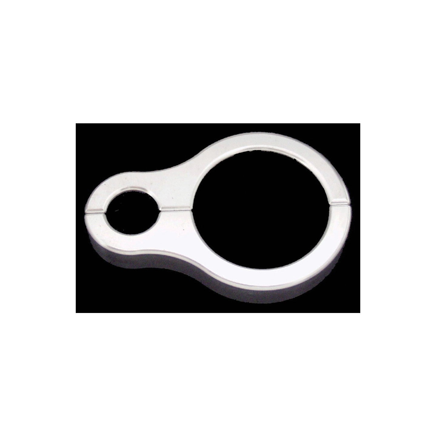 FLAG MOUNT HORIZONTAL SILVER 2" - 28-44069