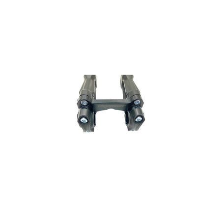 HANDLEBAR RISERS BLACK YAM - 281-0031-1