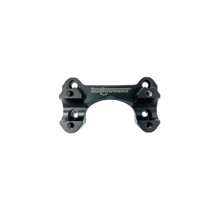 HANDLEBAR RISERS BLACK YAM - 281-0031-3