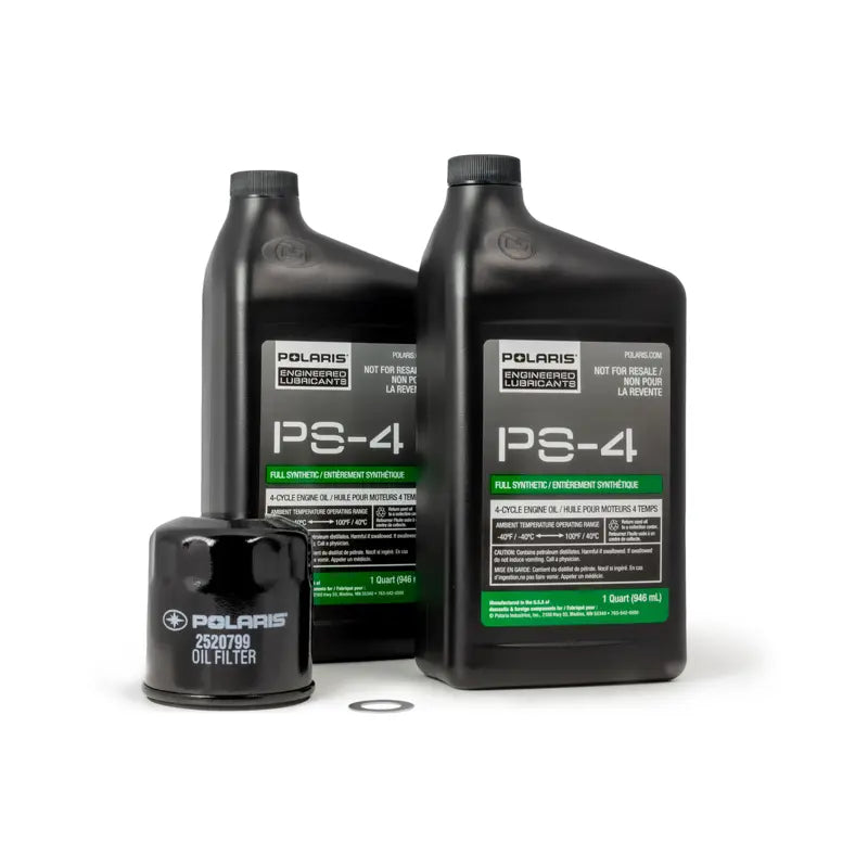 Synthetic Oil Change Kit - 2 Quarts of PS-4 Engine 5W-50 Oil and 1 Oil Filter - 2877473