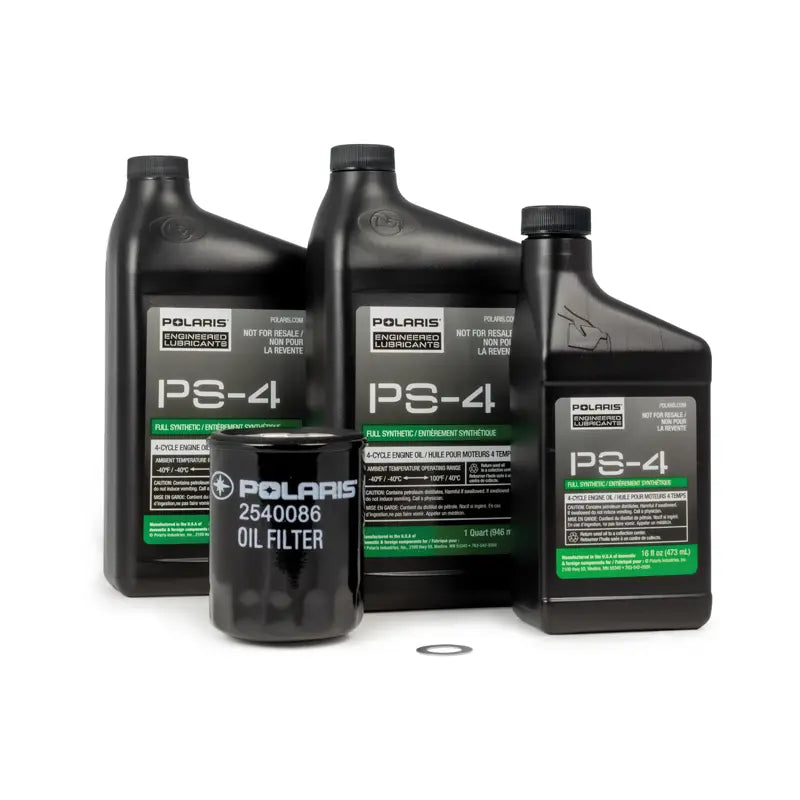 Full Synthetic Oil Change Kit, PS-4 5W-50 Full Synthetic Oil- 2879323