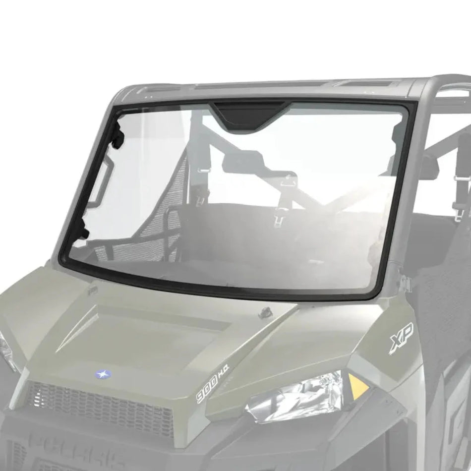 Polaris Lock & Ride Full Glass Windshield - Clear - 2889030