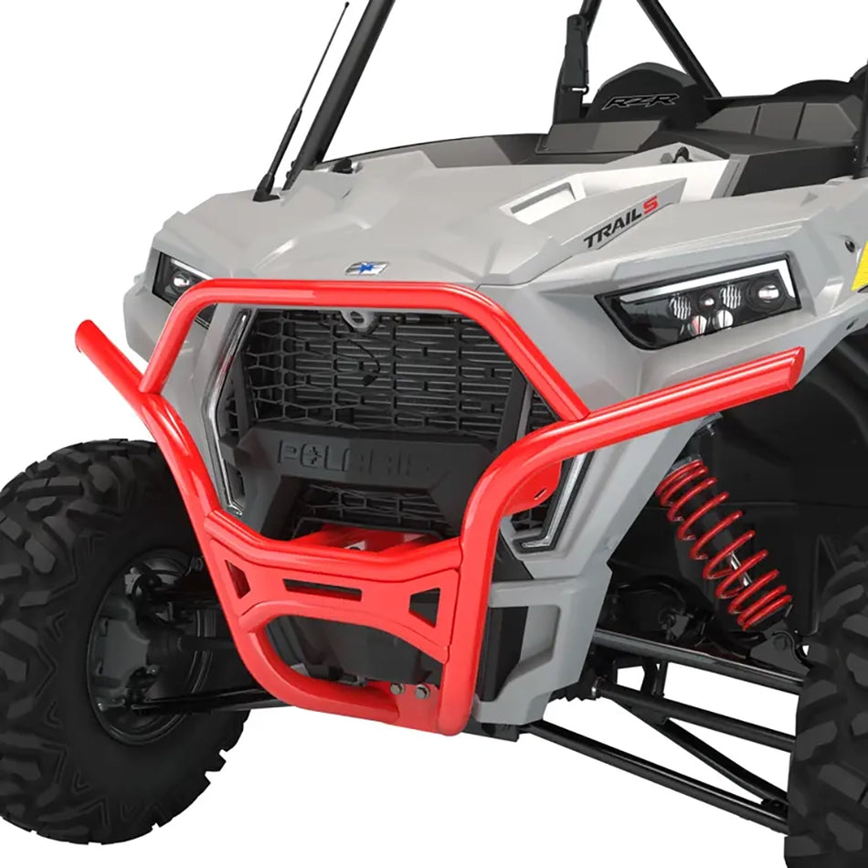 Polaris RZR Front Low Profile Red Bumper - 2884019-293