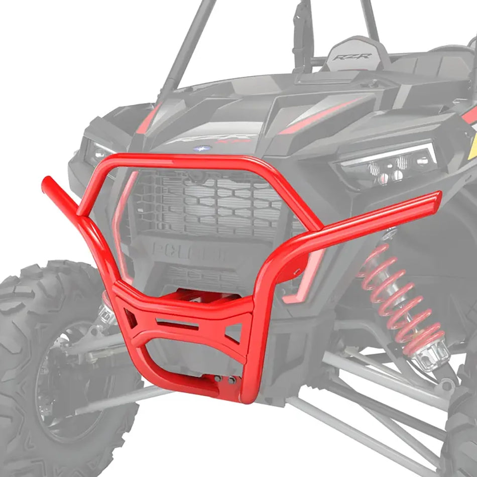 Polaris RZR Front Low Profile Red Bumper - 2884019-293