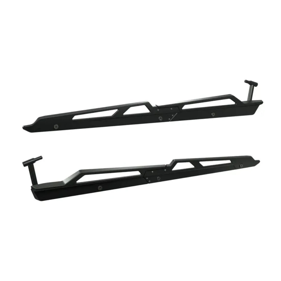 Polaris RZR Low Profile Rock Sliders, 4-Seat, Black - 2884511-458