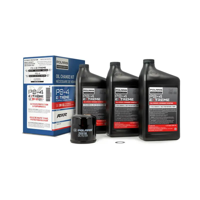 Full Synthetic Oil Change Kit, Extreme 0W-50 Engine Oil - 2890058