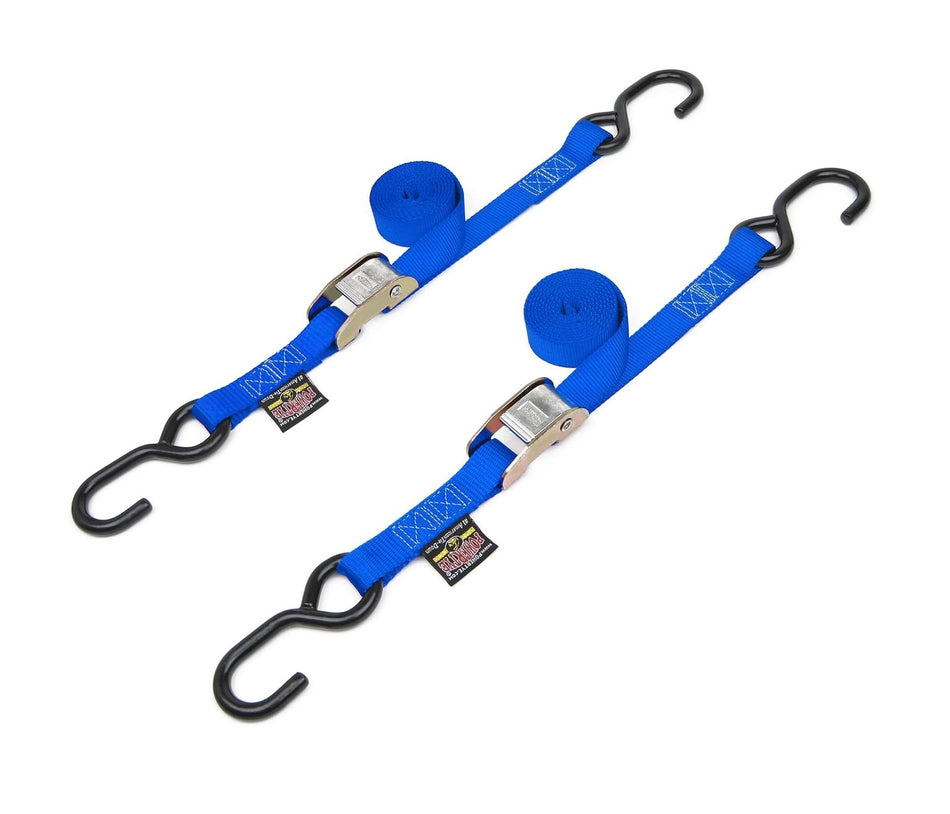 TIE-DOWN CAM S-HOOK 1"X5.5' BLUE PAIR - 29-1092