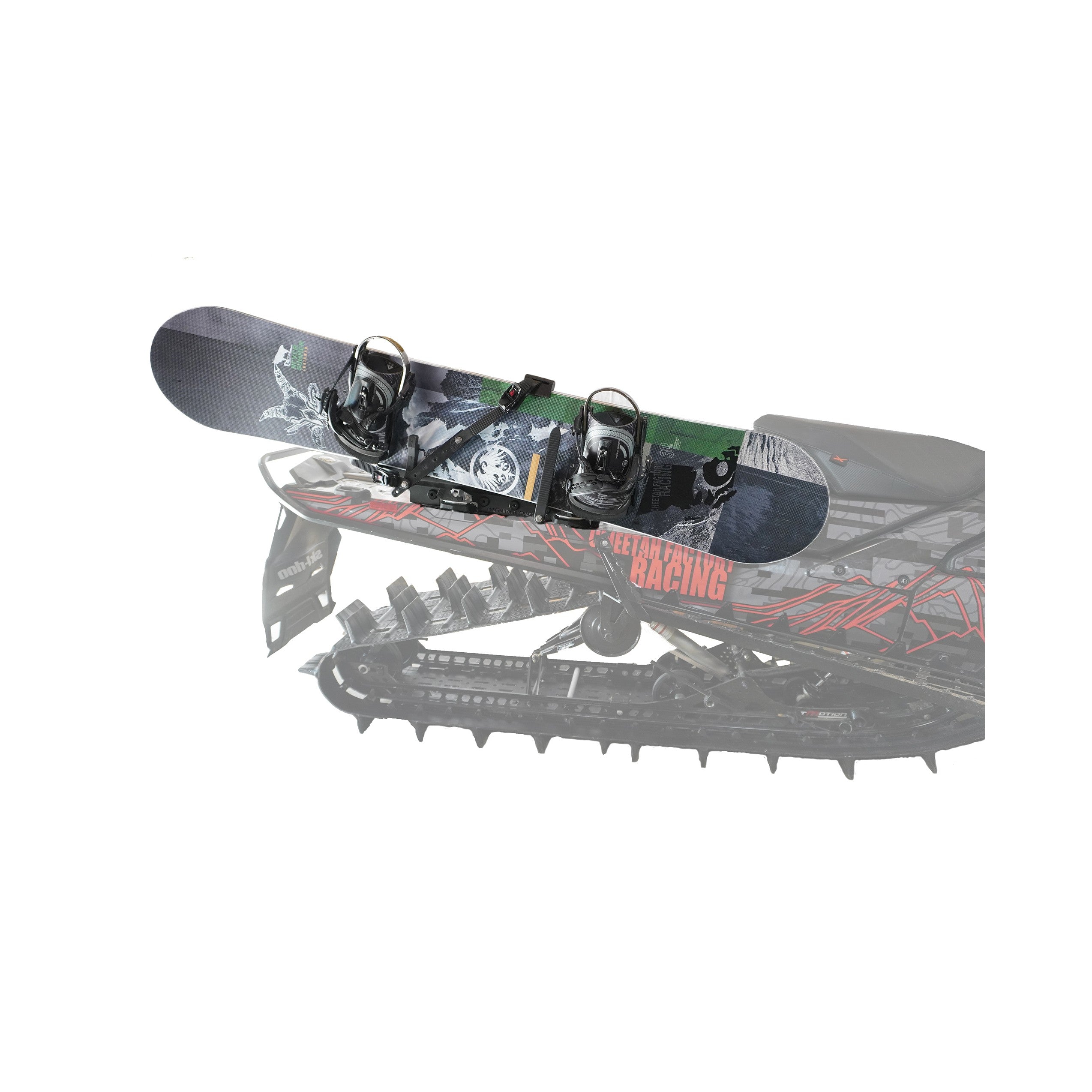 CFR BOARDSKI BRACKET KIT 2.0 BLACK - 29-1201-1
