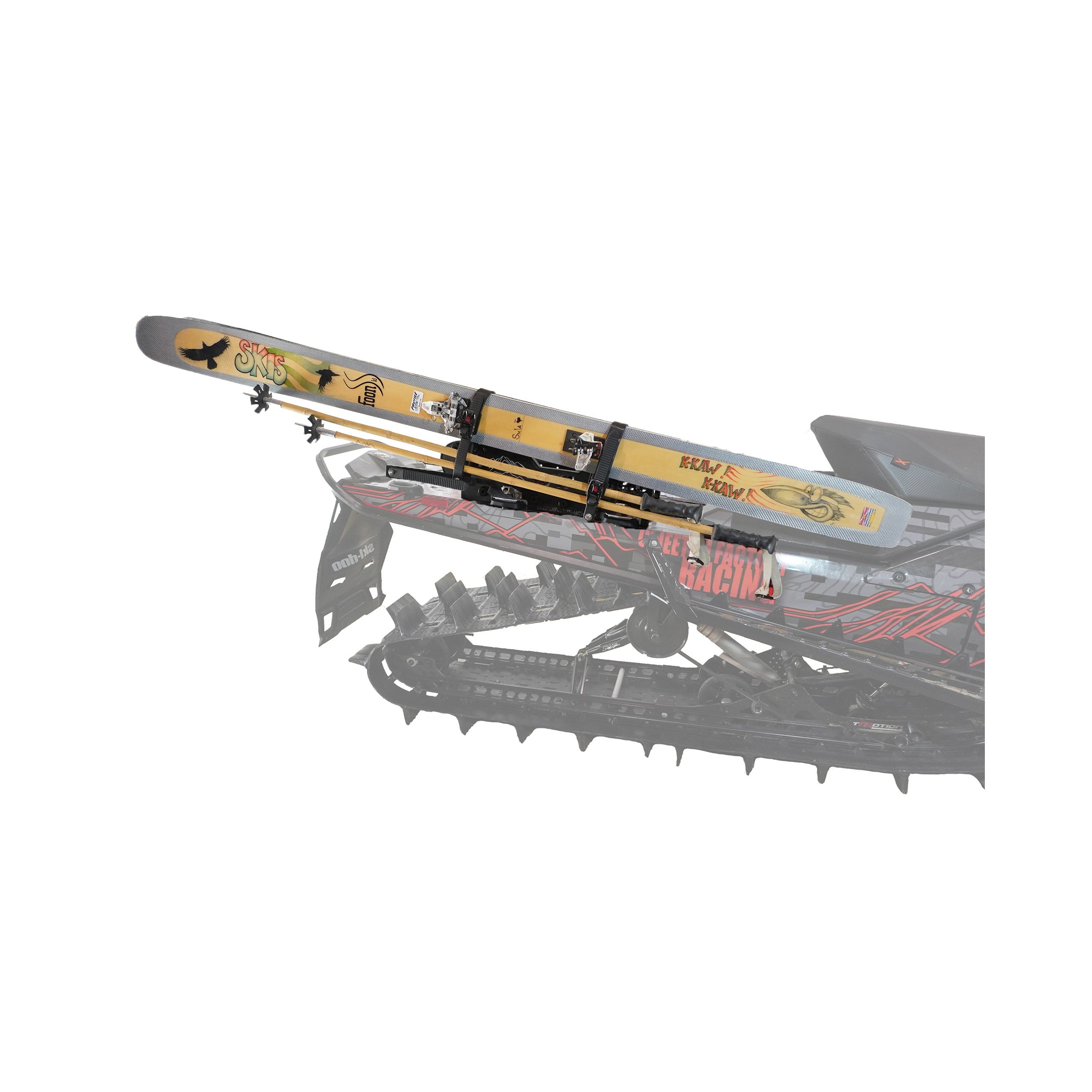CFR BOARDSKI BRACKET KIT 2.0 BLACK - 29-1201-4