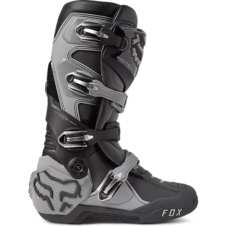 Fox Racing Dark Shadow Grey Motion Boots SZ 13