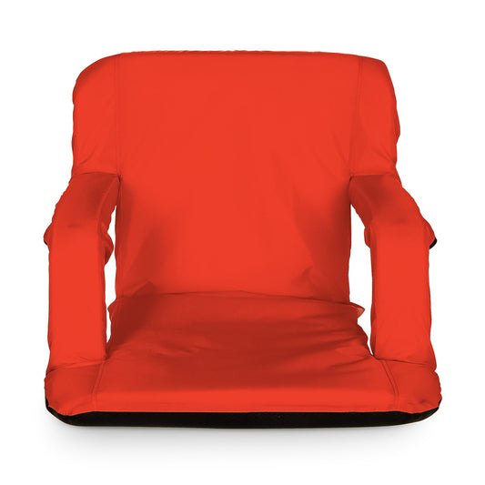 Camco Portable Stadium Seat, Red - 53096