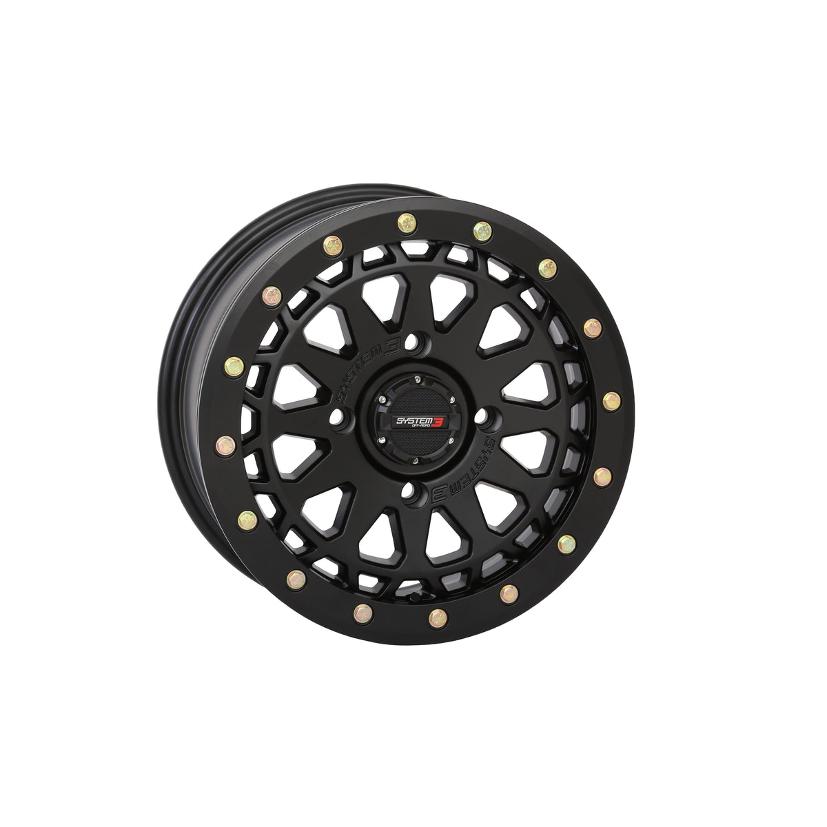 SB6 BL WHEEL 15X7 5+2 (+38MM) 4/156 MATTE BLACK - 3-156556